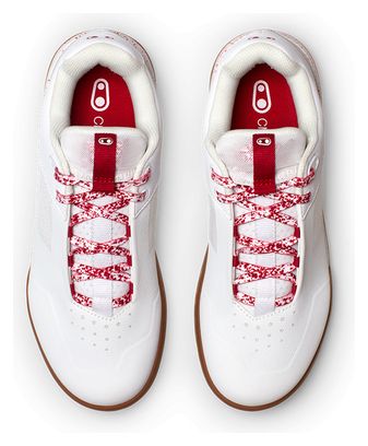 Chaussures VTT Crankbrothers Stamp Lace Edition Limitée Splatter Blanc / Rouge