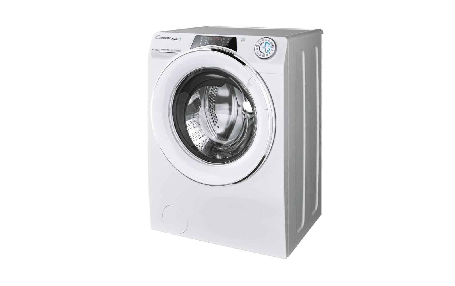 Waschmaschine RO 1486DWMCT/1-S Links<br>Frontlader mit 8 kg Ladekapazität
