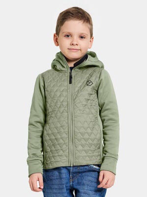 Didriksons Kapris Hybridjakke, Light Moss