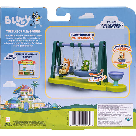Bluey Turtleboy legeplads