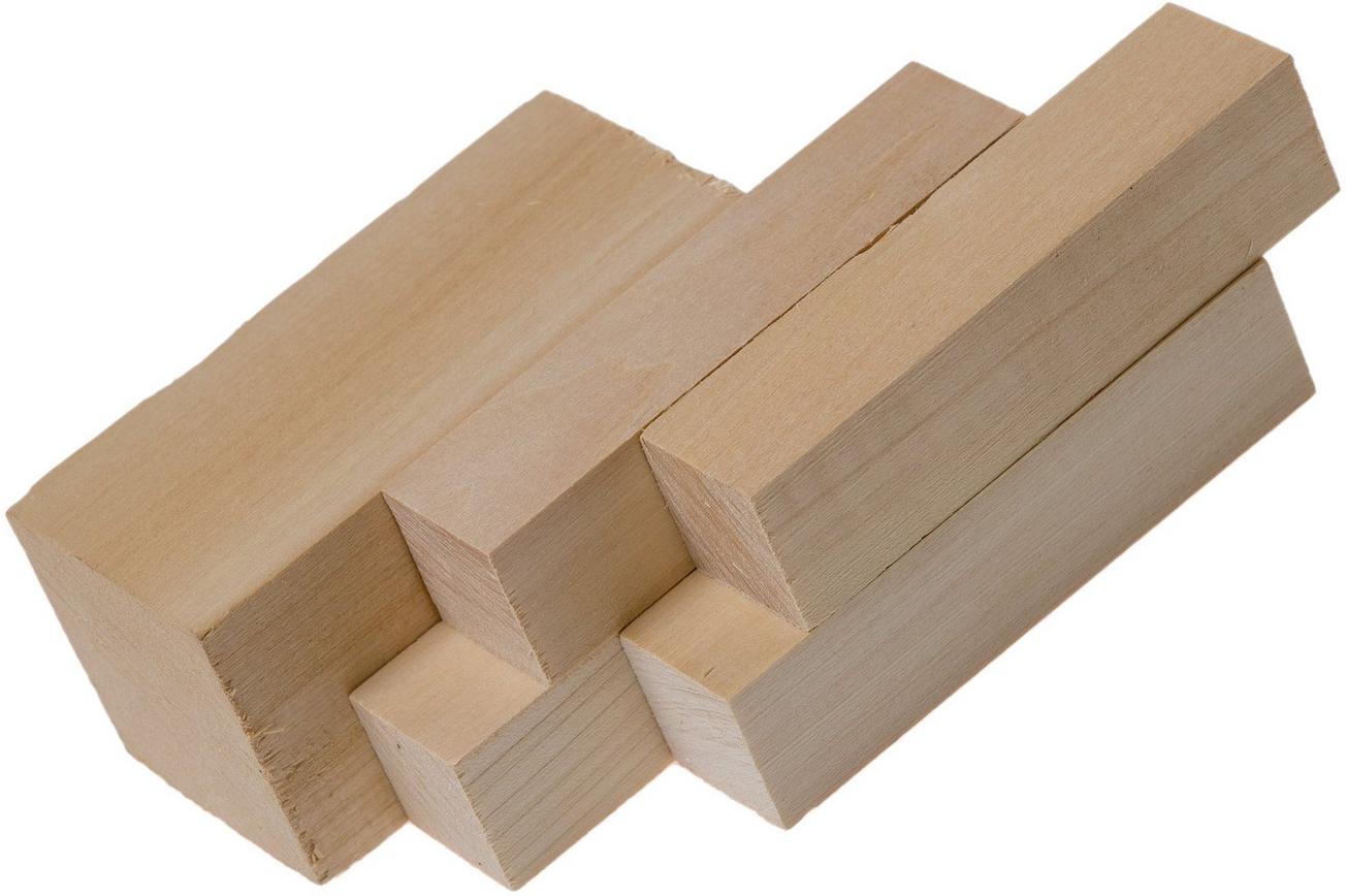 BeaverCraft Wood Carving Blocks BW1 set houtblokjes voor houtsnijden