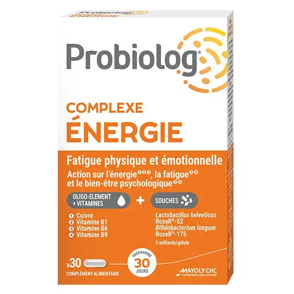 Mayoly CHC Probiolog Complexe Énergie 30 gélules