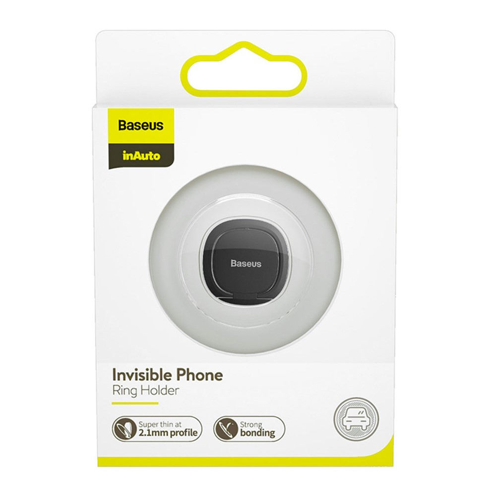 Magnetische Finger Griff Ring Halterung 120 Grad - Schwarz