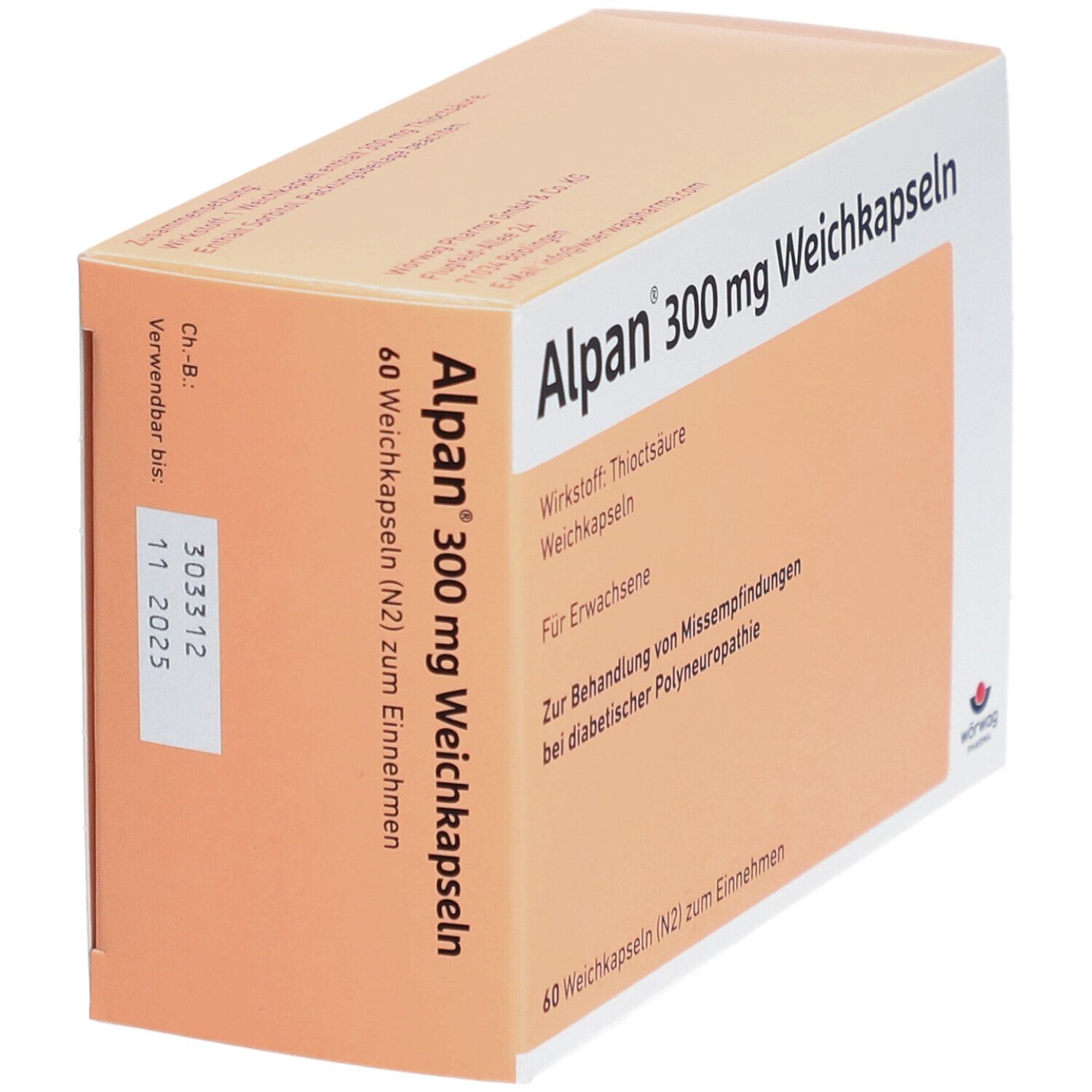 Alpan 300 mg Weichkapseln