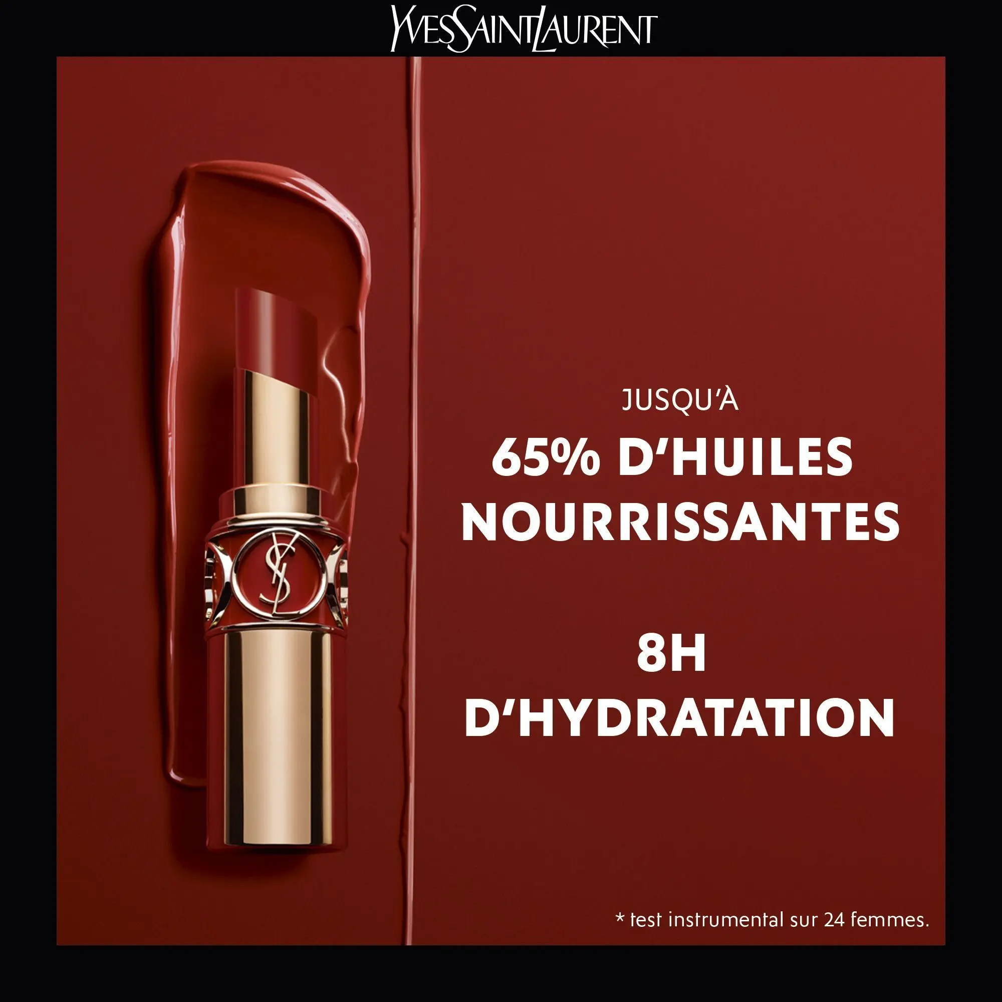 Yves Saint Laurent - ROUGE VOLUPTÉ SHINE OIL-IN-STICK Rouge à Lèvres- Rouge à lèvres