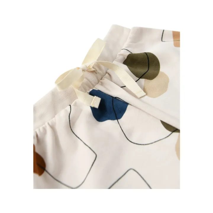 Organic Zoo Pantalon Flare Eponge | Ecru