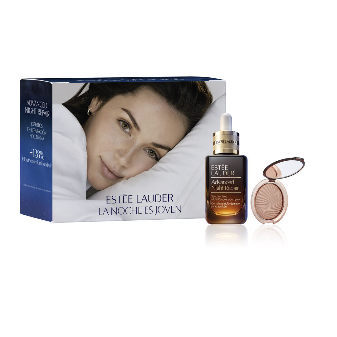 ESTEE LAUDER TRATAMENTO Set A Noite é Jovem: Sérum Advanced Night Repair & Pó Bronze Goddess - 1un