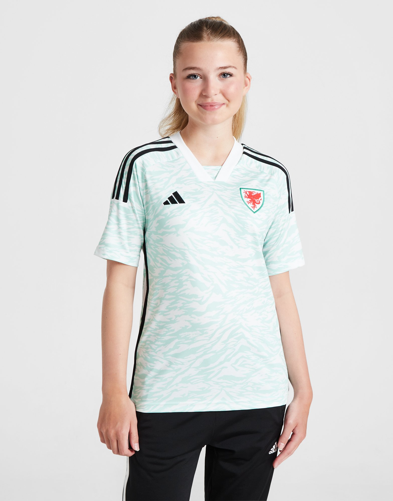 adidas Maillot Extérieur Pays de Galles 2023 Junior