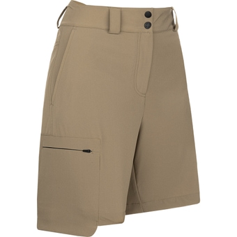 LaMunt Serena MNT Travel Shorts Dark Desert Taupe Damen