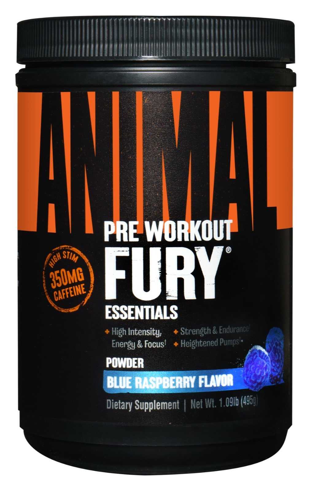 Treinamento de pré-treinamento animal Fury Bring the Pain 20 doses