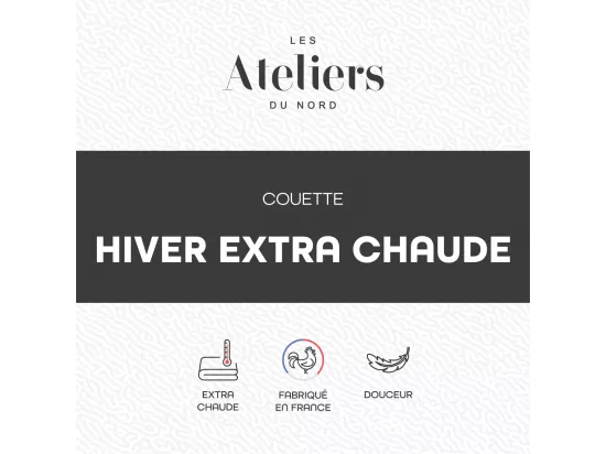 Couette Hiver - Extra Chaude 200x200cm