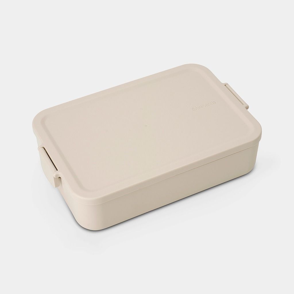 Make & Take Lunchbox, large, kunststof - Soft Beige