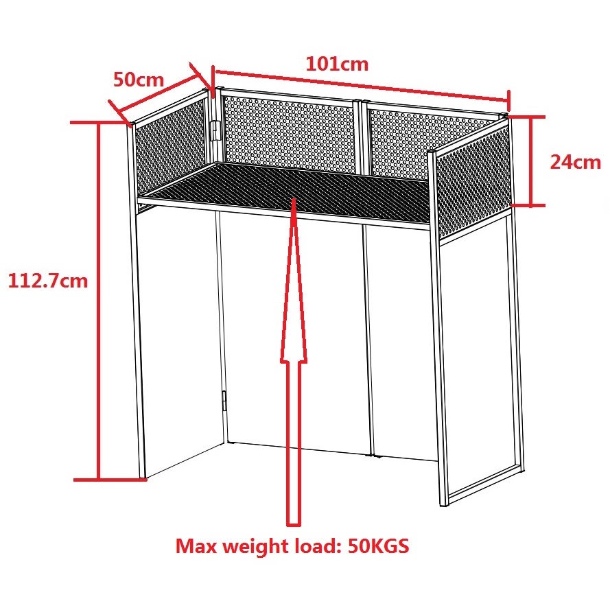 Innox FlexBooth 200 mobiele DJ-booth