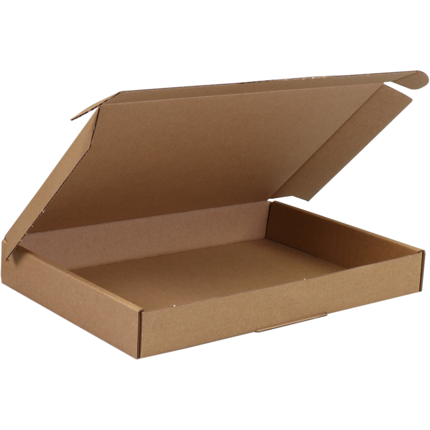 SendProof® Verzenddoos, A5, golfkarton, 220x155x28mm, met klep, enkele golf, bruin