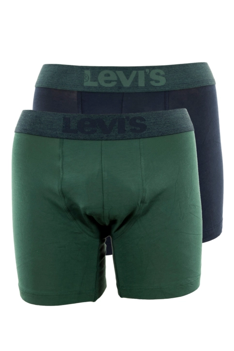 Calecons et slips levi's® melange wb boxer brief organic co 2p 012 bistro green
