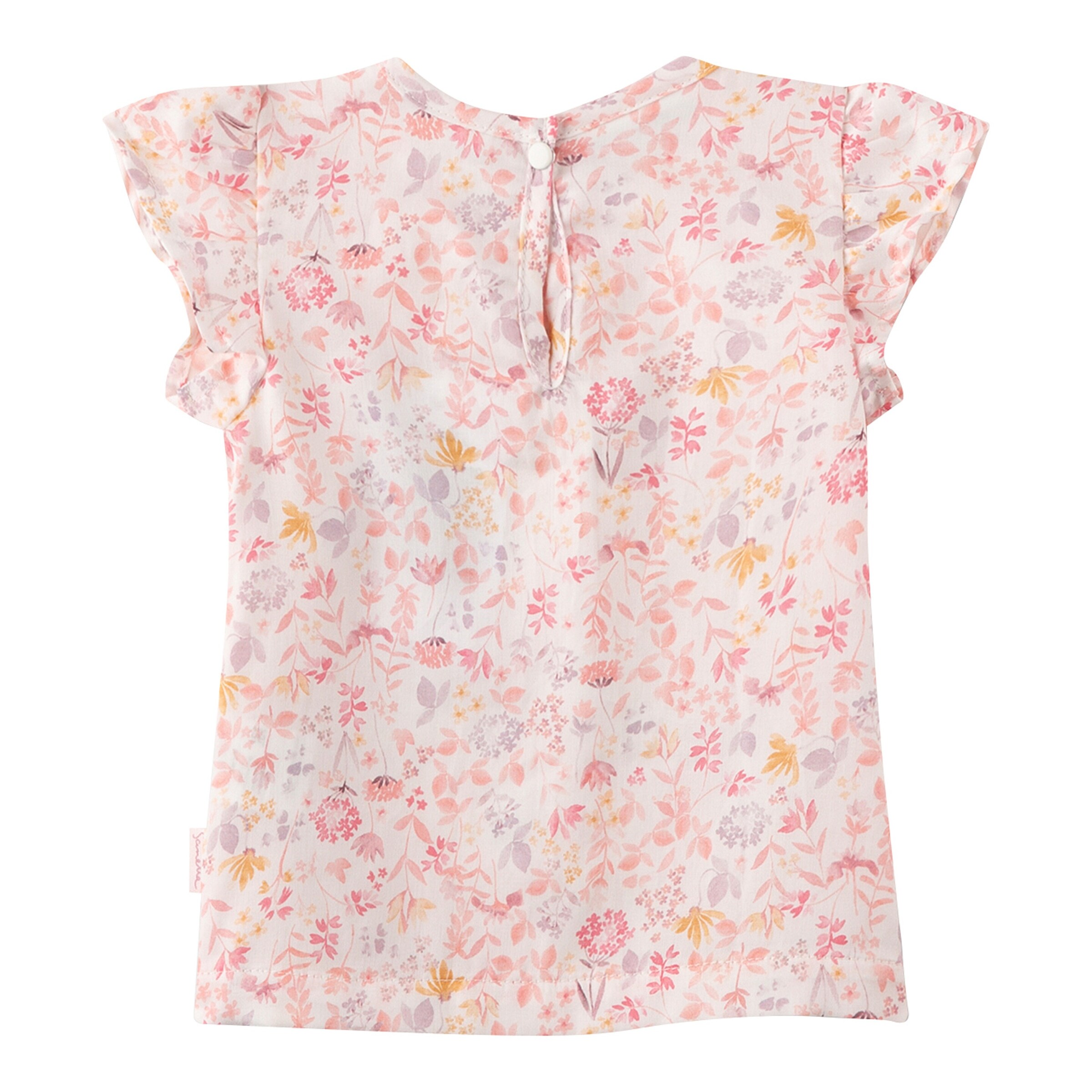 Sanetta Fiftyseven Bluse Flügelarm Blumen natur/bunt