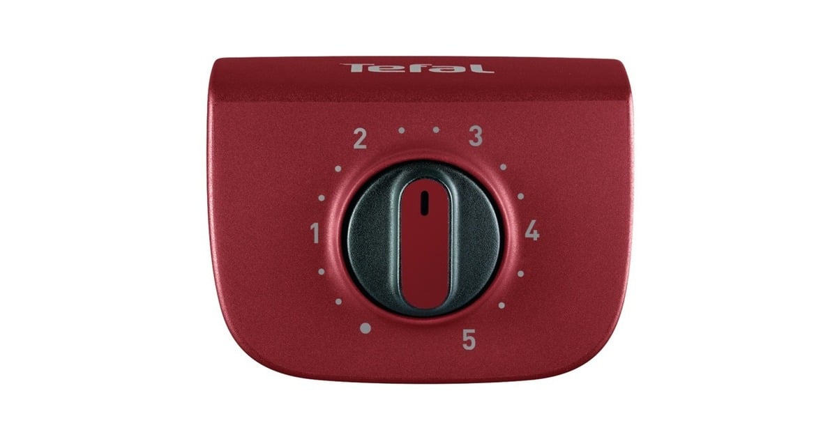 TefalEasyGrill Adjust Red BG90E5  elektrische barbecue  (Zwart/rood)