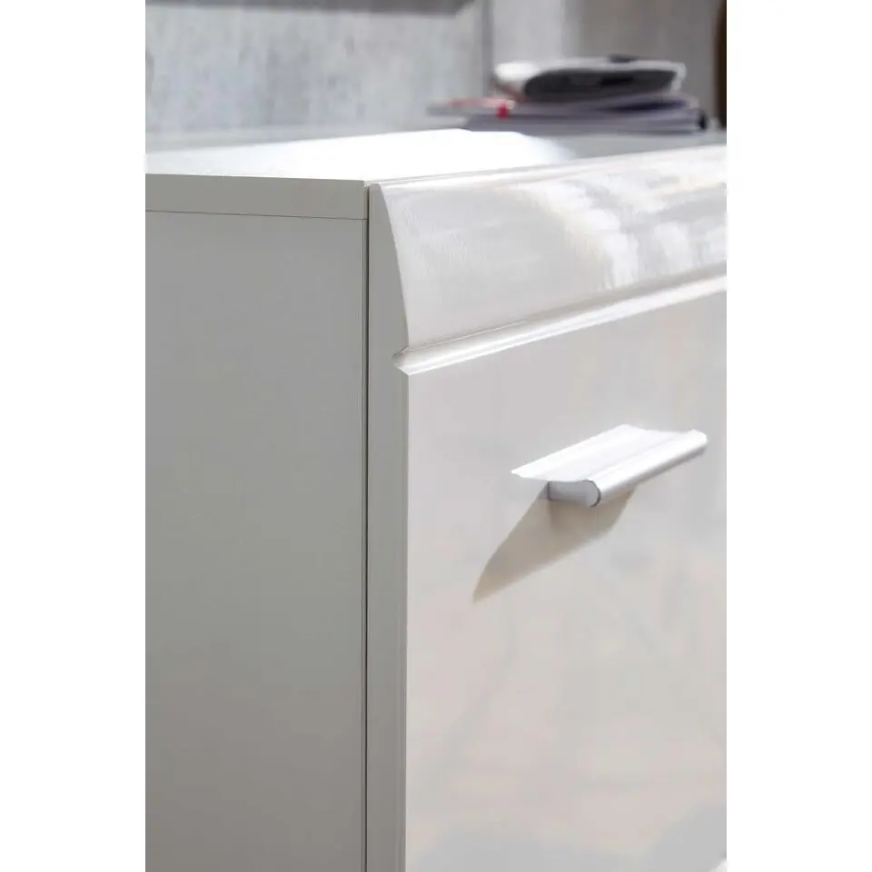Schoenenkast Allan 90cm met 2 deuren - wit