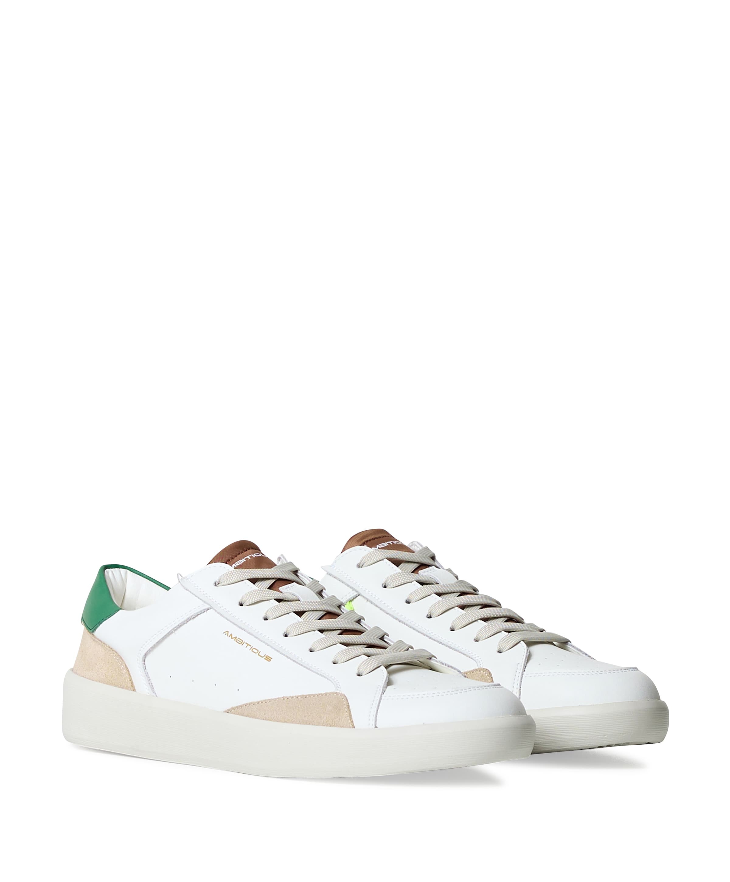 Ambitious Brixton heren sneakers ecru
