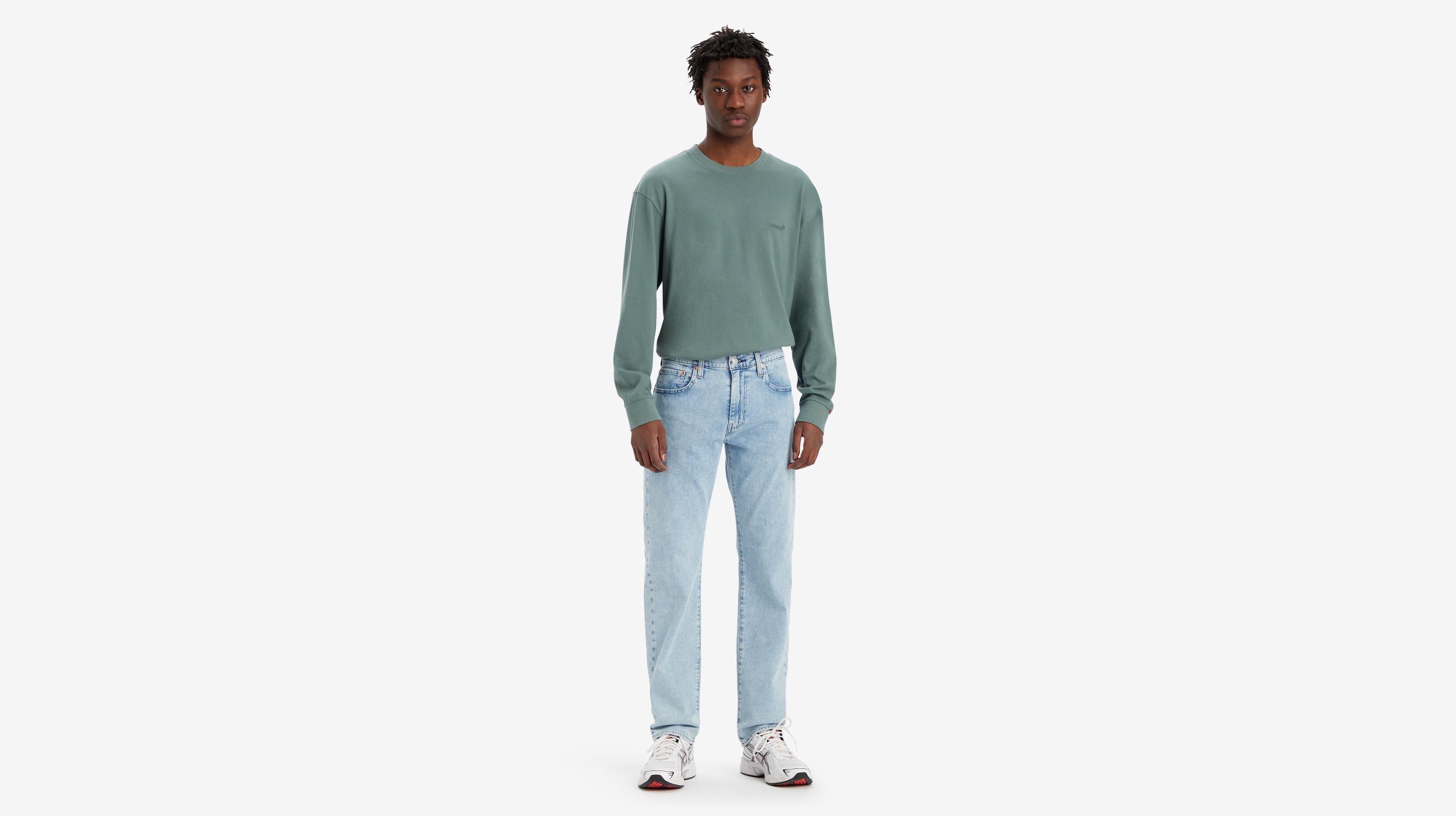Jean 502™ fuselé Lightweight - Frosted Performance Cool - Bleu
