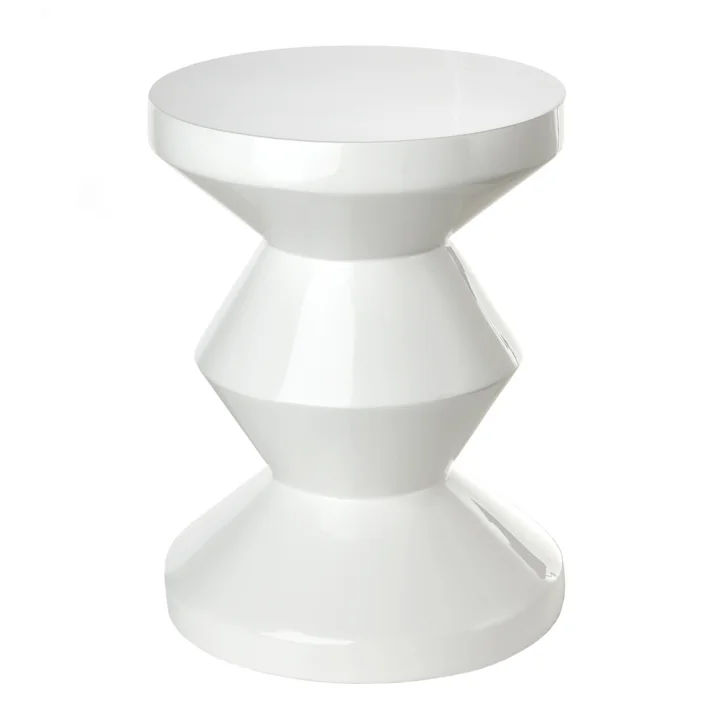 Pols Potten - Zig Zag Hocker, weiss