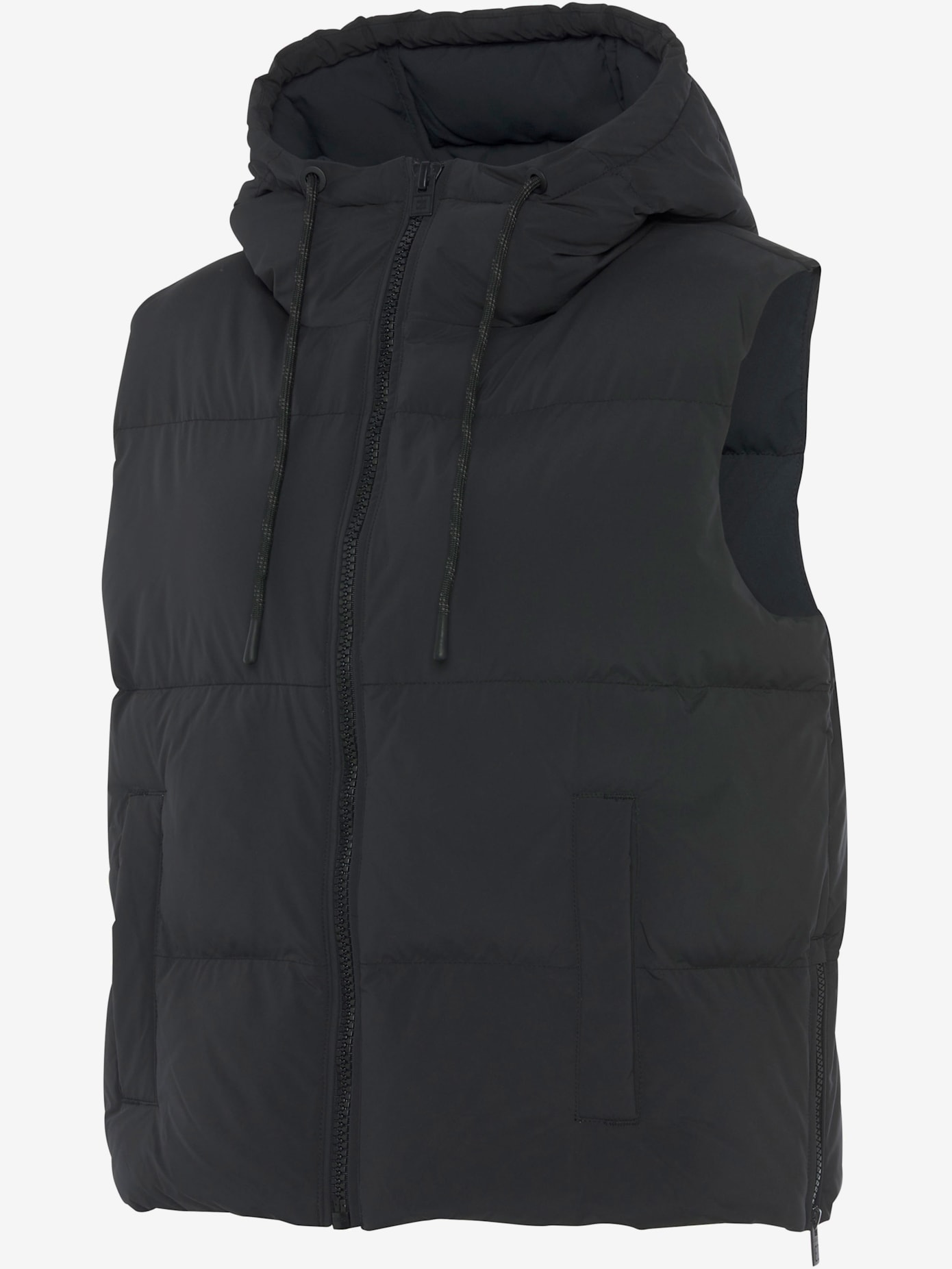 Gilet matelassé doublé avec capuche réglable