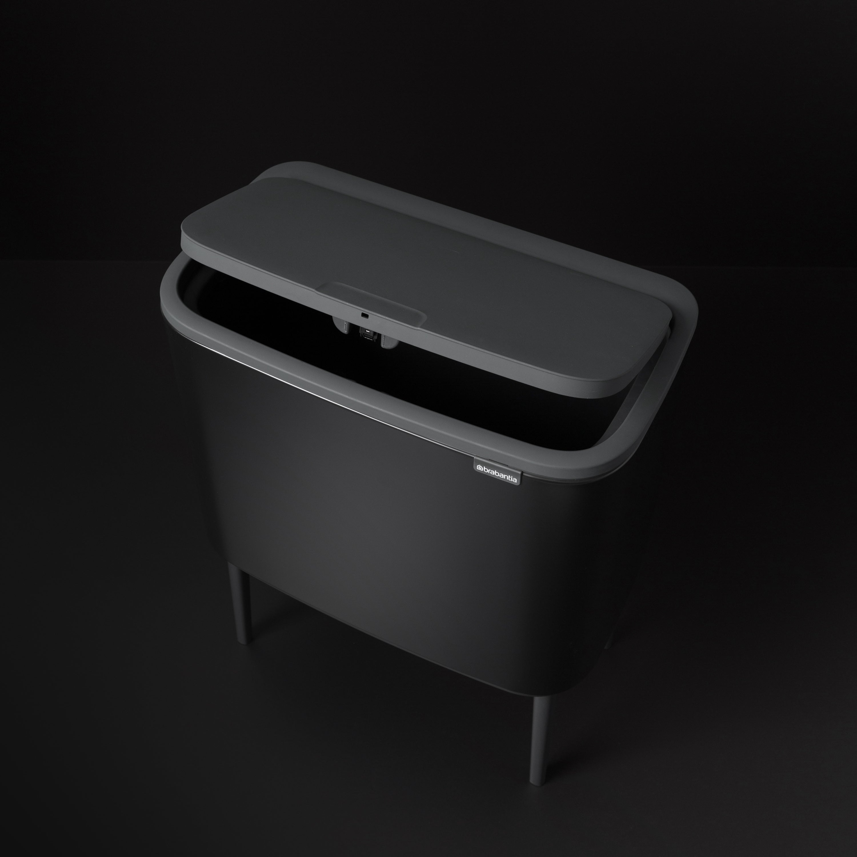 Brabantia Bo Touch Bin Afvalemmer 3 x 11 L  - Zwart