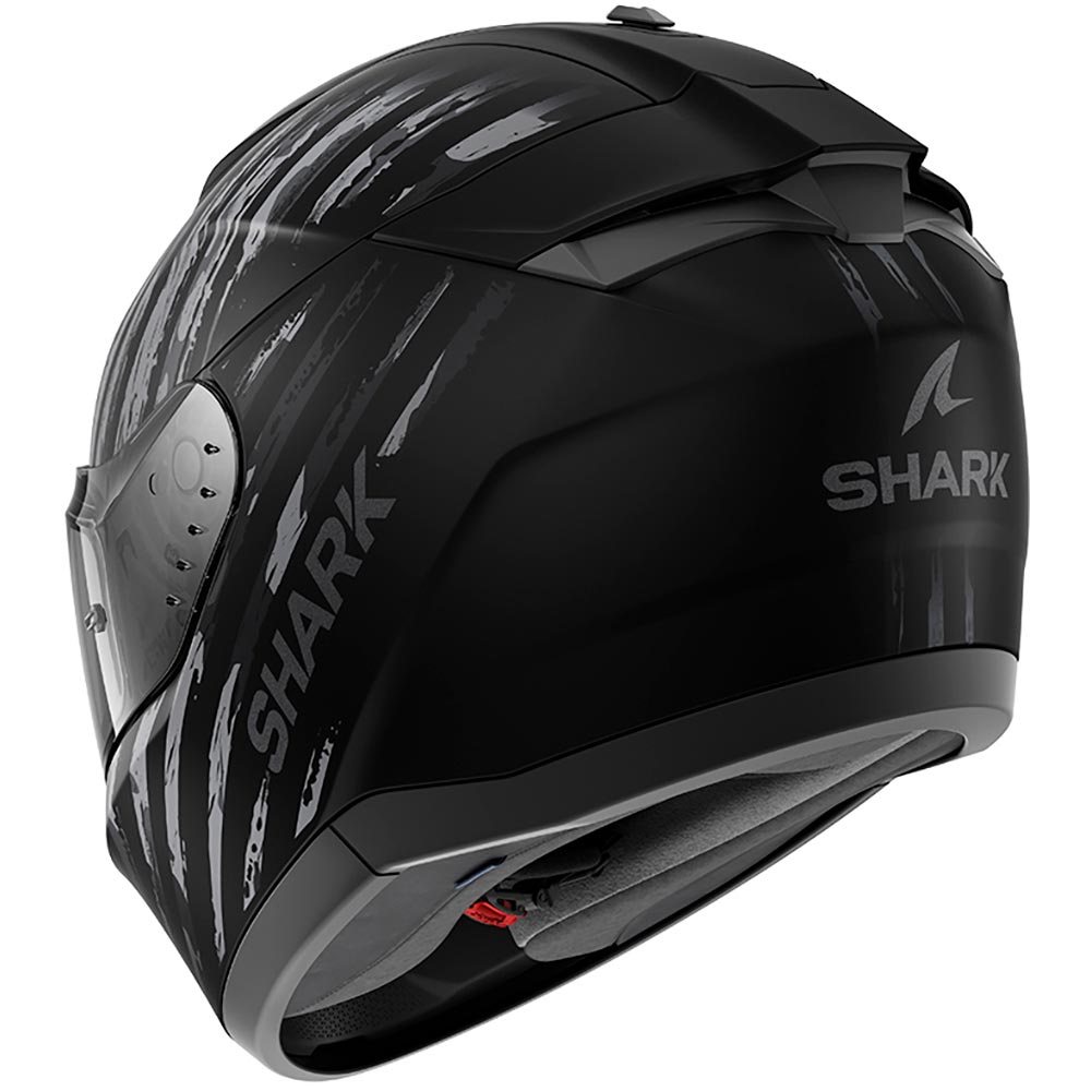 Shark - Casque Ridill 2 Assya Noir Brillant / Argent