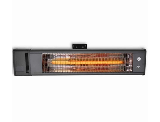 PALRAM - Chauffe terrasse Chauffage infrarouge extérieur 1800w noir 705782