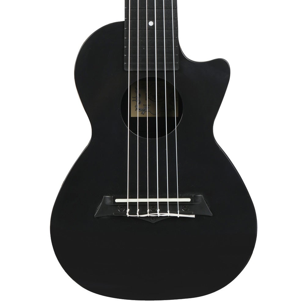Korala PUG-40-BK polycarbonaat guitarlele zwart