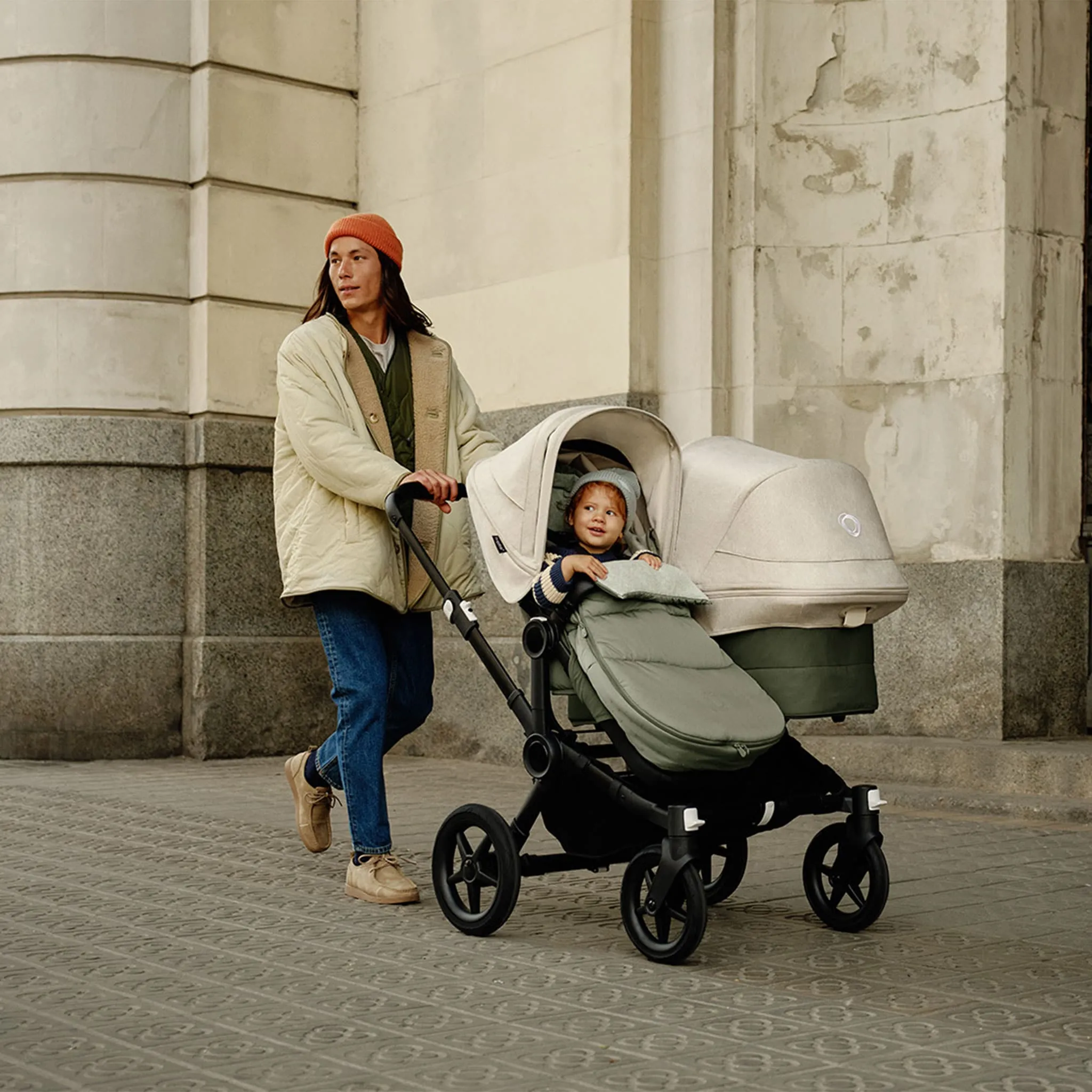 Bugaboo Poussette Donkey5 Mono - Noir Noir  Blanc