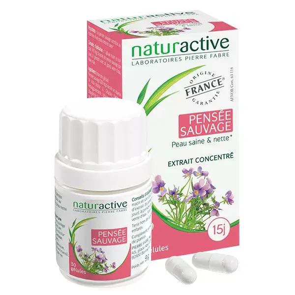 Naturaactive Wild Pansy 30 cápsulas