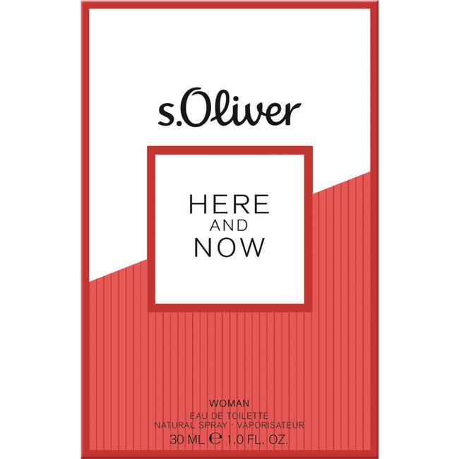 s.Oliver Here & Now Woman eau de toilette 30 ML