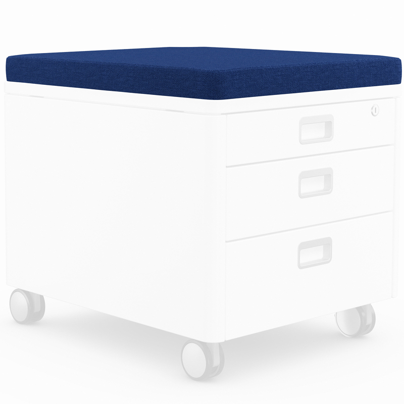 Moll Sitzkissen zu Rollcontainer Pro, blau