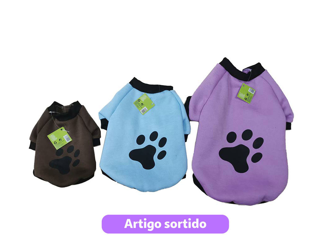 CAMISOLA PARA CÃO TAM XS CORES SORTIDAS