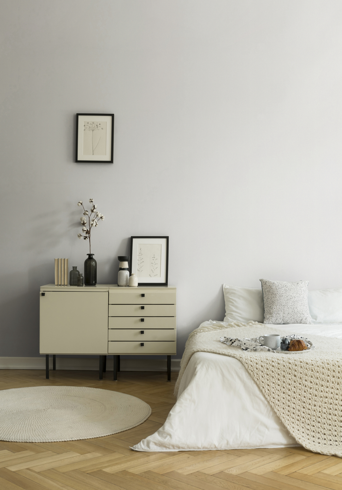 Vliestapete NEW ELEGANCE - creme - 10 Meter