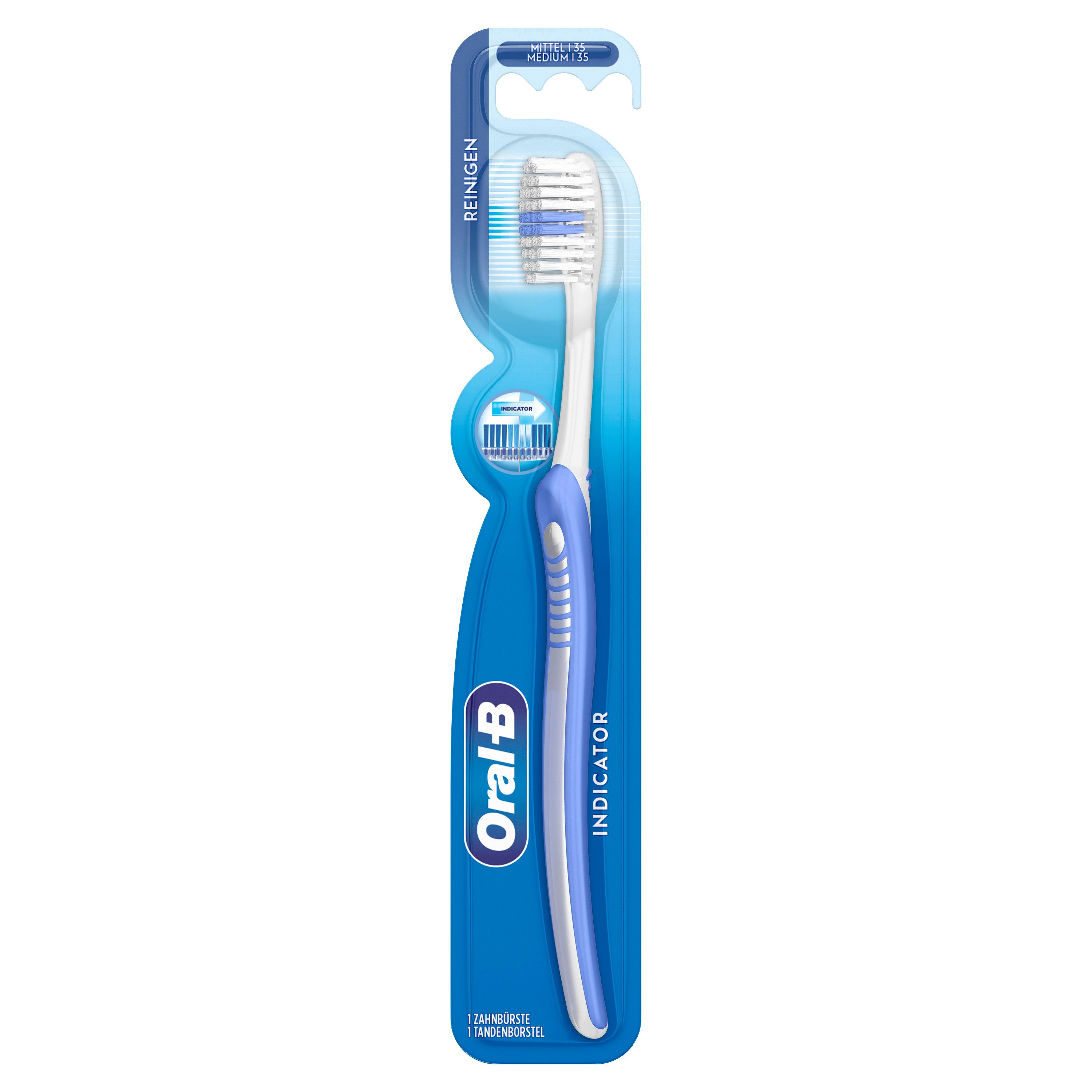 Oral-B 1-2-3 Indicator Zahnbürste Mittel