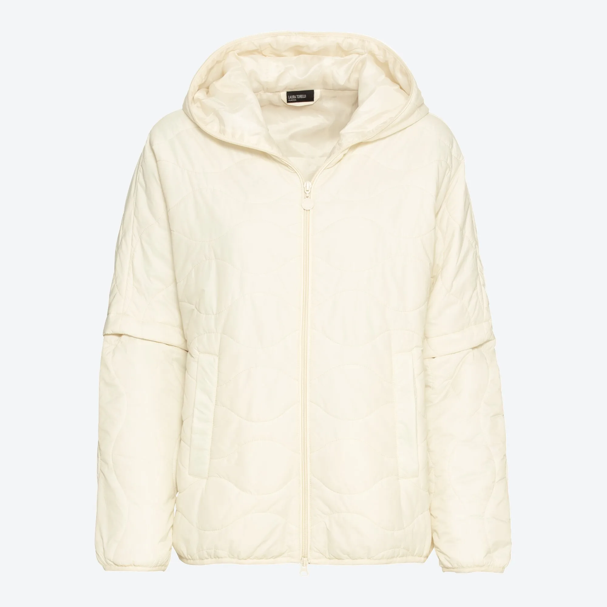 Damen-Jacke mit abnehmbaren Ärmeln