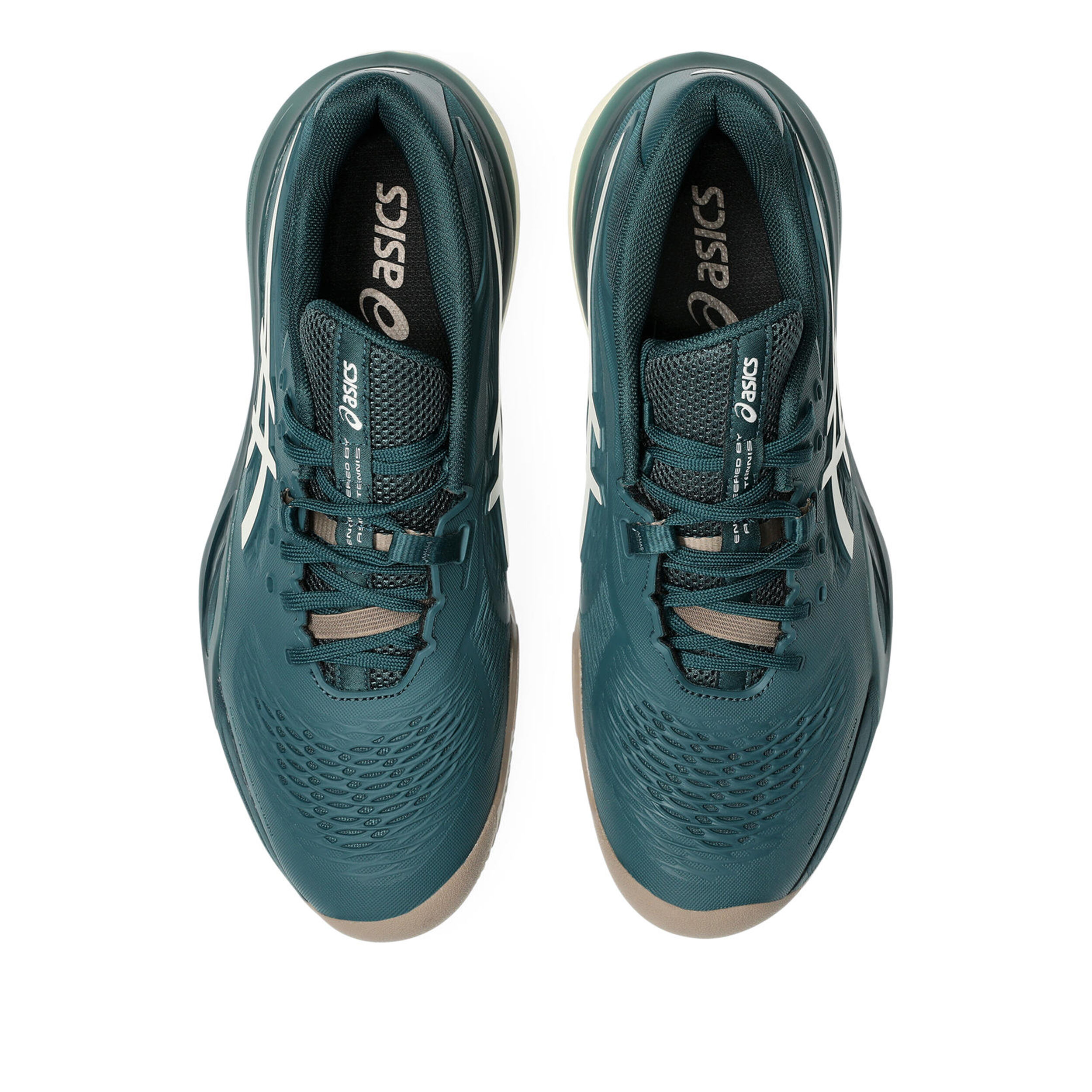 ASICS Gel-Resolution X Chaussure Terre Battue Hommes - Vert Foncé