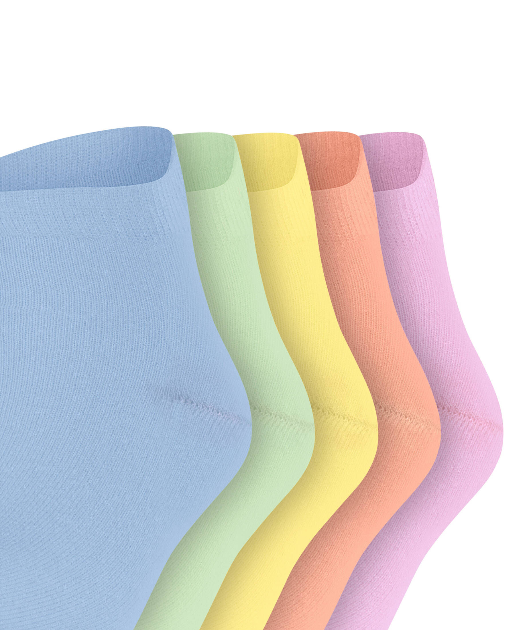 Esprit| Damen Sneakersocken Solid-Mix 5-Pack