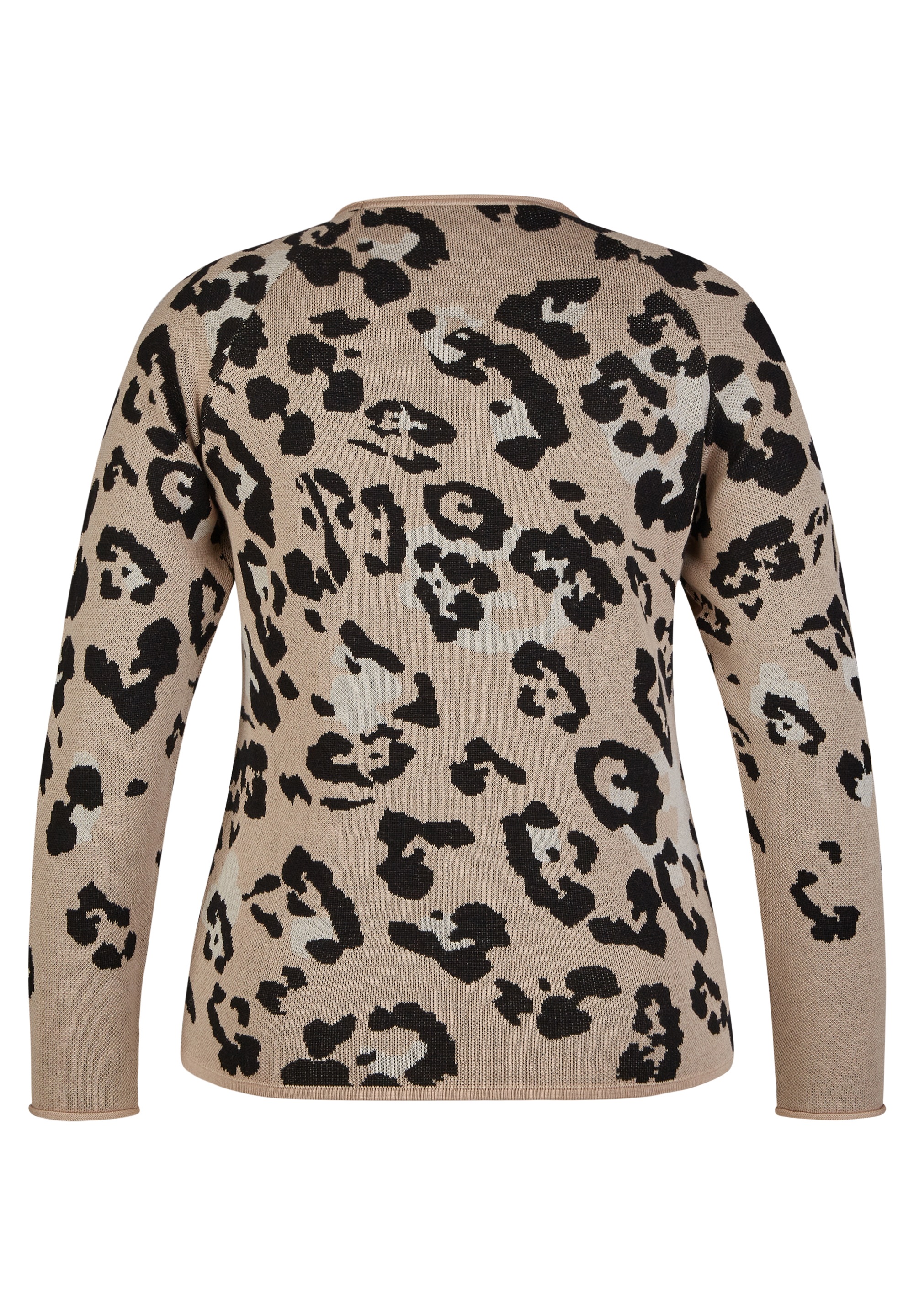 Rabe Strickpullover , mit Animal-Muster