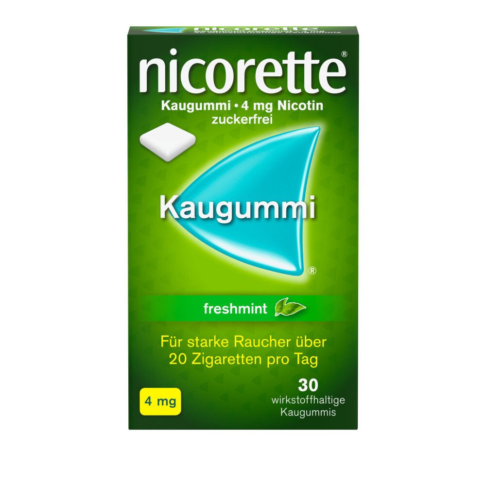 nicorette® Kaugummi freshmint 4 mg- Jetzt 20% Rabatt sichern*