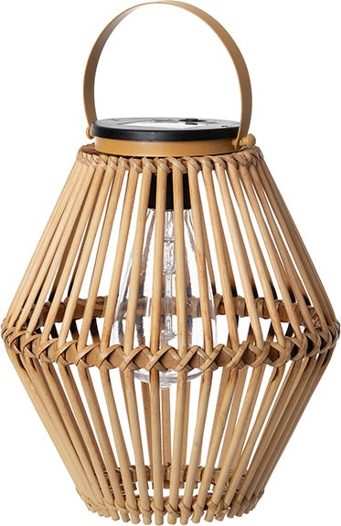 Intratuin solar lantaarn naturel D 19 H 23 cm