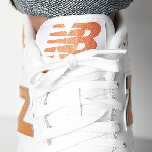 Baskets 480 BB480LMO White Orange