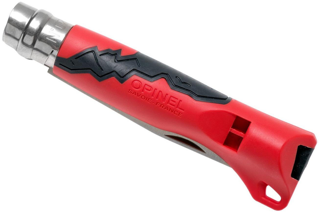 Opinel zakmes Outdoor No. 07 Junior zakmes, Red
