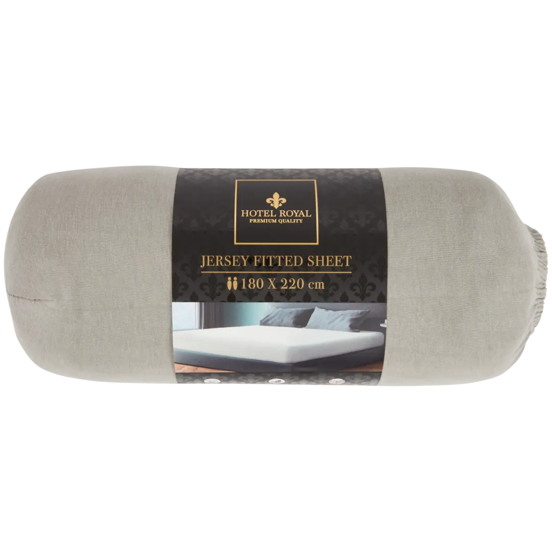 Hotel Royal jersey hoeslaken 180 x 220 cm | diverse varianten