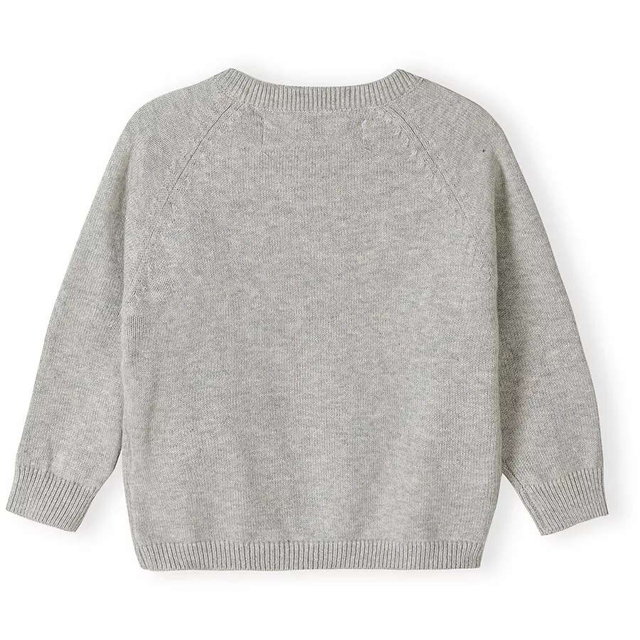 MINOTI Longsleeves & Leggings Grau Meliert