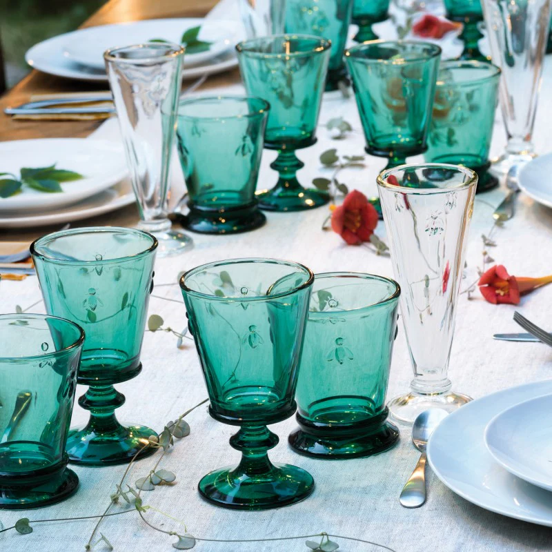 Set de 6 verres à vin, ABEILLE La Rochère