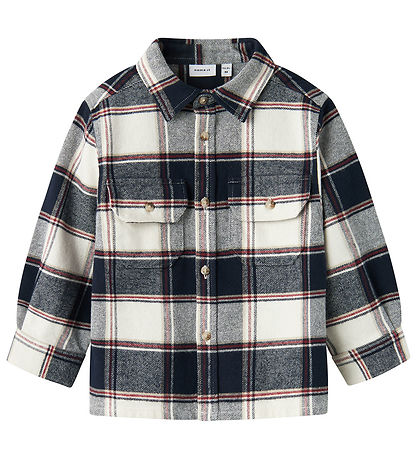 Name It Hemd - NmmTamol - Navy Blazer/Check