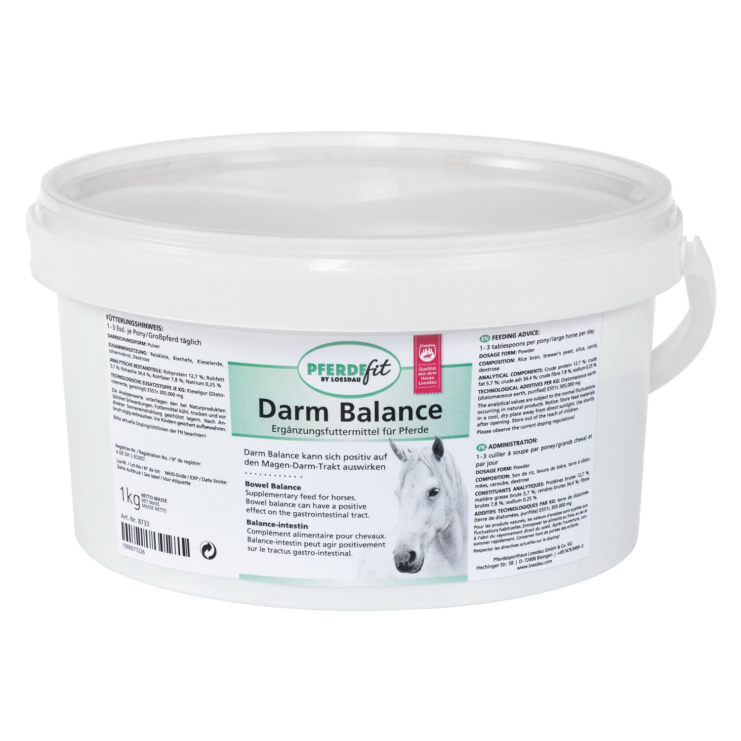 PFERDEfit by Loesdau Darm Balance  - 1 kg